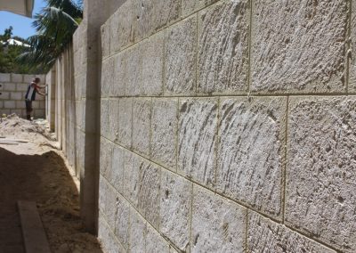 Natural limestone wall Sorrento